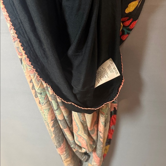 Anthropologie Maeve Camilla Maxi Dress Large Boho Paisley - Picture 8 of 9